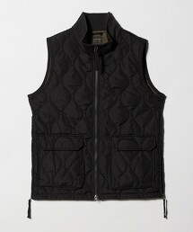 ＜TAION＞高領雙拉鍊羽絨背心