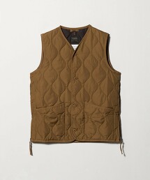 ＜TAION＞V領4釦背心