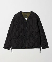 ＜TAION＞ V領雙拉鍊羽絨外套