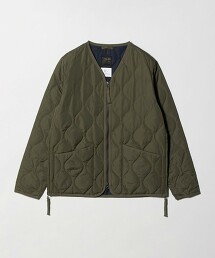 ＜TAION＞ V領雙拉鍊羽絨外套