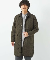 ＜TAION＞CITY 鑲邊長版羽絨大衣