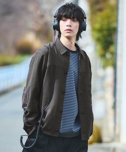 透膚 pripela 襯衫短外套