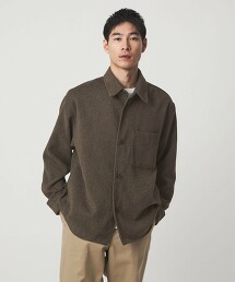 仿粗花呢CPO外套