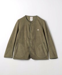 ＜DANTON＞短絨毛 壓釦 外套