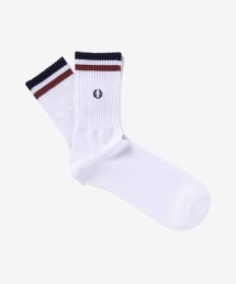 TW FRED PERRY SHORT SOCKS 線條logo襪子