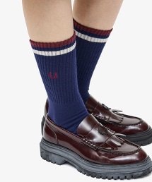 TW FRED PERRY SHORT SOCKS 線條logo襪子