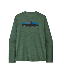 TW GLR Patagonia12 Capilene® Cool Daily Shirt - Fitz Roy Trout 長袖T恤