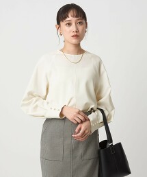 柔軟喬其紗彈性上衣