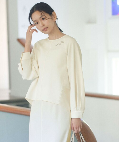 fleurie 蓬袖罩衫