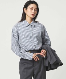 仿珍珠鈕扣襯衫