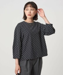 點點緹花罩衫