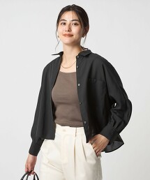 透膚土耳其袖襯衫