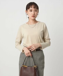 天竺金絲長袖上衣