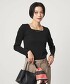 BLACK 166cm B78 W56 H80 SIZE:FREE