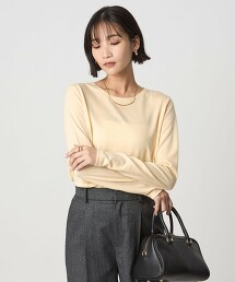 ＜1_OF MINE＞天竺長袖上衣 日本製