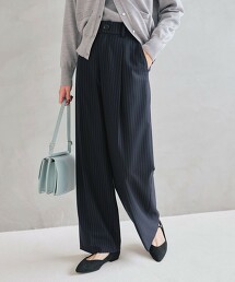 KICHINTO 薩克森毛呢寬褲