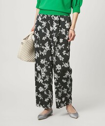花朵印花長褲