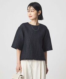 格狀仿粗花呢上衣