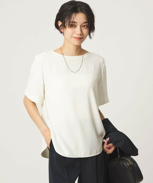 抗UV圓領短袖罩衫