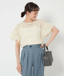 網眼短袖上衣
