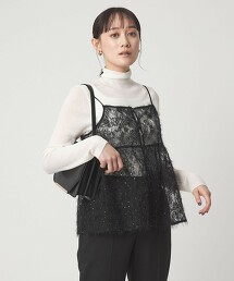 透膚蕾絲吊帶背心