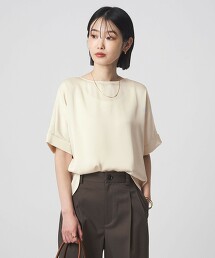 緞面TEE罩衫