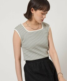 亮澤羅紋法式袖抗菌上衣