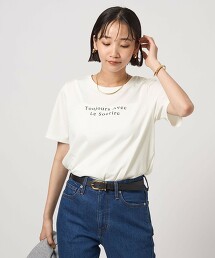 LOGO 短袖上衣 日本製