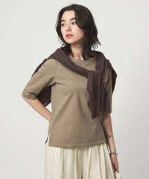 抗UV涼感 船領羅馬布上衣 日本製