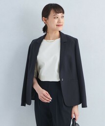船領羅馬布5分袖上衣 日本製