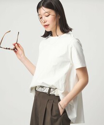 ＜at ease＞後傘狀上衣  涼感 抗UV 遮熱
