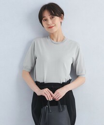 蝙蝠短袖針織衫
