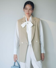 Greed 混色彈性西裝背心