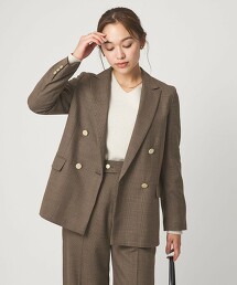 Greed 斜紋雙排釦西裝外套