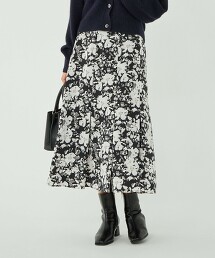 花朵 印刷 裙子