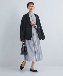 立領口袋襯衫洋裝