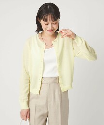 蜂巢樣式短版針織外套