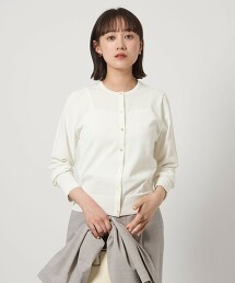 KOKAGE 涼感抗UV圓領針織外套