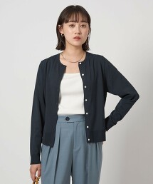 KOKAGE 涼感抗UV圓領針織外套