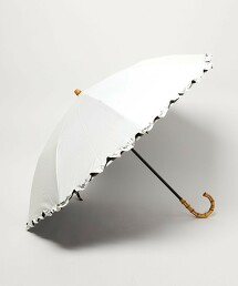 【特別訂製】＜Wpc.＞UVO 晴雨兩用 荷葉邊2段式摺疊雨傘