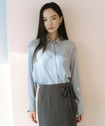 ＜SEASONAL COLLECTION＞透膚襯衫