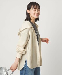 抗UV涼感 連帽襯衫