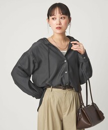 抗UV涼感 連帽襯衫