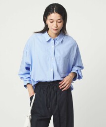 牛津布寬鬆襯衫