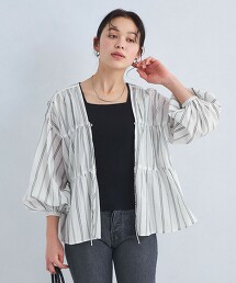 巴厘纱2WAY襯衫