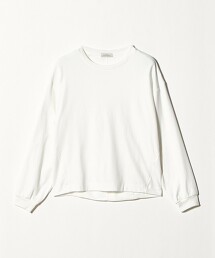 細絨毛感長袖上衣