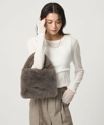 薄紗拼接透膚上衣