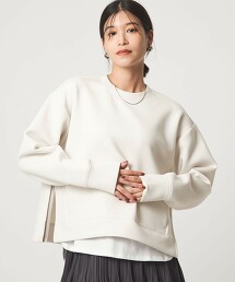 ＜at ease＞瓦楞開衩上衣