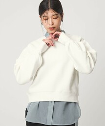 ＜at ease＞蓬鬆緹花上衣