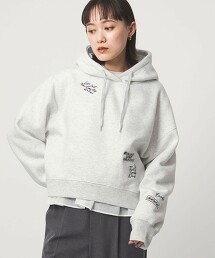 ＜at ease＞刺繡連帽上衣